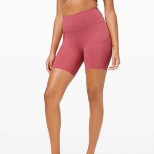 Lululemon Fast and Free High Rise Short 6" Elite